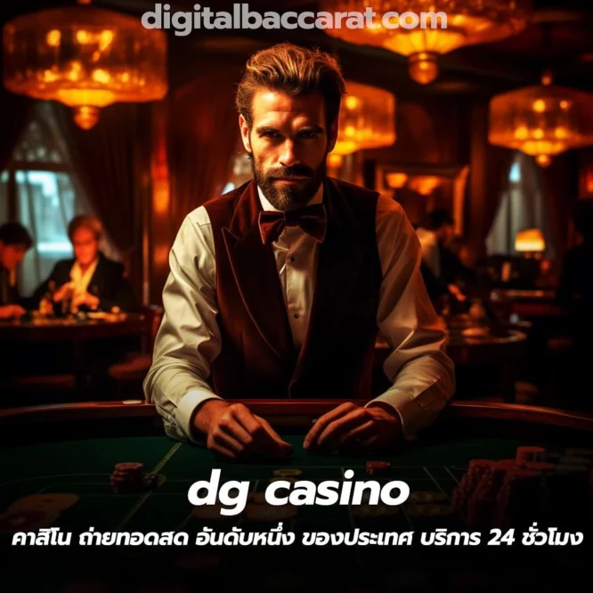 dg casino คาสิโน ถ่ายทอดสด อันดับหนึ่ง ของประเทศ บริการ 24 ชั่วโมง